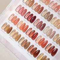Lofelin – Vernis à ongles gel transparent effet glace, 30 couleurs, nude translucide, avec logo personnalisé – Flacons individuels prêts pour la pose en salon