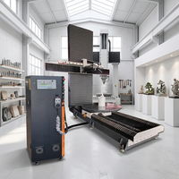 Centro de Mecanizado CNC Industrial de 5 Ejes para Grabado, Modelado 3D de Espuma y Madera, Máquina de Tallado de Moldes, Precio de Mayoreo Directo de Fábrica