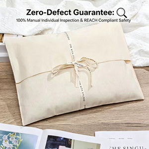 Bolsa de Algodón Natural con Certificación REACH, Bolsa para Polvo con Logotipo Personalizado y Cinta, para Empaque de Bolsos y Ropa de Lujo - Product Image 3