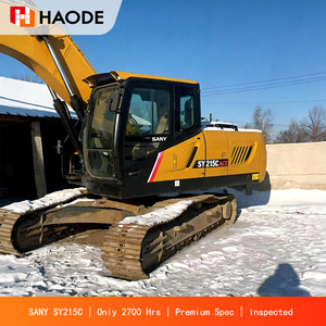 Excavatrice SANY SY215C d'occasion 2022 |   Seulement 2700 heures de fonctionnement peu nombreuses |   Porsche Design Digger haut de gamme - Product Image 3