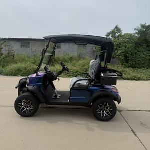 Chariot de <span class=keywords><strong>golf</strong></span> électrique de <span class=keywords><strong>2025</strong></span> Offre Spéciale 2 Seater, batterie au lithium 72V, - Product Image 3