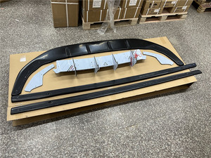 XLstyling Max estilo parachoques delantero divisor labio falda lateral difusor trasero alerón bodykit para Golf <span class=keywords><strong>MK</strong></span> 8 GTI kit de carrocería - Product Image 2
