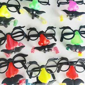 نظارات تنين بلاستيكية ممتعة كلاسيكية إبداعية لحية ضربة كبيرة مع عيون جوفي لعبة زخرفية للأطفال بالجملة من الشركة المصنعة - Product Image 3