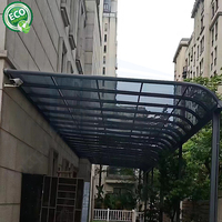 Auvents extérieurs Jardin Patio Couverture de toits en polycarbonate pour balcon