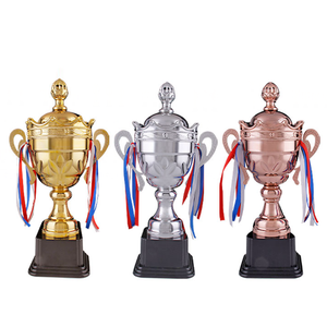 Thể thao cuộc họp sáng tạo tùy chỉnh thế giới toàn cầu cao cấp kim loại <span class=keywords><strong>3D</strong></span> bức tượng nhỏ mạ vàng di động UV in cúp cup - Product Image 3