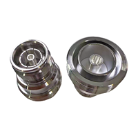 Messing L29/4.3-10-KK Adapter-Steckverbinder DIN 7/16 L29 Buchse auf Mini DIN 4.3-10 Buchse Koaxial-Steckverbinder