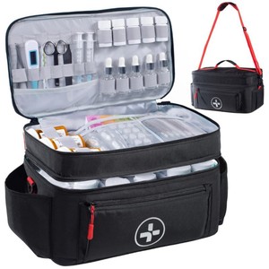 वाटरप्रूफ होम प्राथमिक चिकित्सा किट बड़ी क्षमता आपातकालीन खेल चिकित्सा बैग डॉक्टर पोर्टेबल थर्मल नर्स मेडिकल बैग - Product Image 2