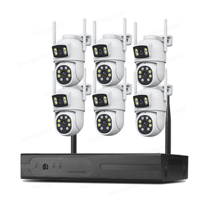 Hongnaer 4MP 6CH <span class=keywords><strong>2</strong></span> lenti di rilevamento del movimento <span class=keywords><strong>2</strong></span>.4G 5G WiFi CCTV Kit Wireless NVR sistema di telecamere di sicurezza Eseecloud sistema di sorveglianza - Product Image 1