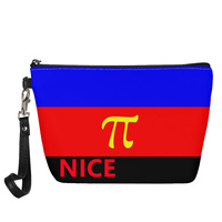Pochette de voyage personnalisée en similicuir PU arc-en-ciel pour polyamorie gay, idéale pour les voyages, le rangement de produits de beauté et la vente en gros