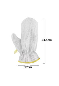 เหล็กครัว Dishcloth ลวดอเนกประสงค์ล้างจาน Rag ทําความสะอาดถุงมือเปียก/แห้งอเนกประสงค์ลวด <span class=keywords><strong>Miracle</strong></span> ผ้าทําความสะอาด - Product Image 2