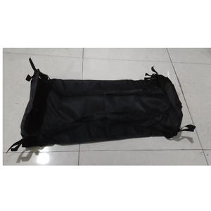 Bolsa de Almacenamiento Plegable de Malla para Exteriores, Negra, Rectangular, de Nailon, para Mesa y Silla, Organización de Artículos al Aire Libre - Product Image 1