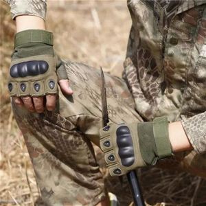 Warm Durable Half Finger Tactical <b>Gloves</b> for Outdoor Activities Battle <b>Shooting</b> <b>Hunting</b> Climbing Motorcycle Cycling Training - Product Image 6