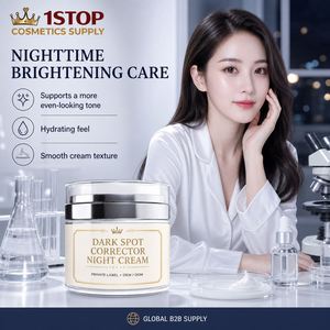 Crema per Sbiancare e Schiarire le Macchie Scure, Effetto Acqua-Luminosa e Radiosa - Formula Pronta per la Personalizzazione - Product Image 1