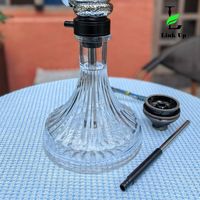 Cachimba de Lujo con Diseño de Serpiente Cobra Árabe para Salón, Cafetería, Bar, Hogar, Fiesta, Restaurante, Fumar en Interiores