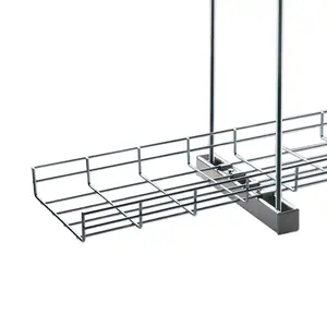 Haute qualité en acier inoxydable en aluminium métal plafond treillis métallique panier chemin de câbles prix de gros