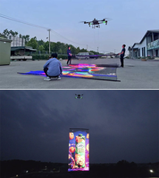 Pantalla LED Flexible Transparente de Tamaño Personalizado para Publicidad en Tiendas Minoristas, Fabricante