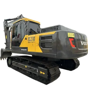 High Quality Machinery Low Work Hour Japan Original VOLVO210 Used Excavator Well Maintained Cheap VOLVO210B