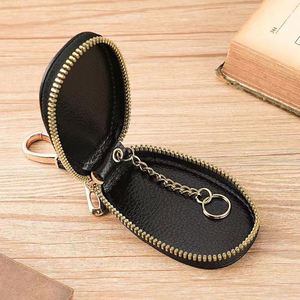 Sac unisexe à fermeture éclair, étanche en PU, à suspendre à la taille, porte-clés créatif et simple, élégant et tendance pour ranger les clés de voiture - Product Image 3