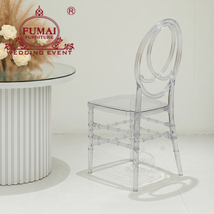 Wedding Furniture Clear <b>Plastic</b> Resin Clear Phoenix Acrylic <b>Chairs</b> - Product Image 2