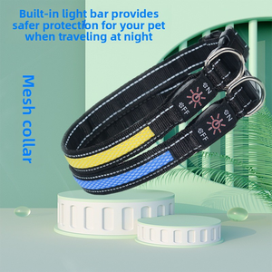 <span class=keywords><strong>Collar</strong></span> de Nailon con Luz LED Recargable por USB, Suave y Brillante para Perros Medianos y Grandes en la Noche - Product Image 4