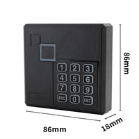 Lecteur de contrôle d'accès par mot de passe pour clavier d'identification personnalisé en usine, tête de lecture de mot de passe Weigang 26/34, lecteur de cartes RFID Mifare