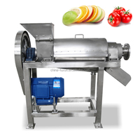 Machine à Fabriquer la Pulpe de Mangue, Extracteur de Jus à Vis pour la Production de Pulpe de Carotte et de Tomate