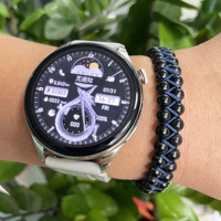 Bracelet d'amitié en macramé tressé de haute qualité, en acier inoxydable plaqué PVD imperméable, perles de 4 mm et 6 mm, pour femmes et hommes, cadeau d'anniversaire