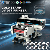 Mesin Cetak LETOP Factory 60CM Gold Stamp Imprimante Multifungsi Inkjet Printer Roll to Roll Uv Dtf untuk Stiker