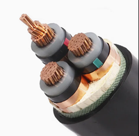 Kabel Listrik Daya Berkualitas Tinggi YJV 0.6/1kv Nyy Tegangan Rendah 3*240mm Konduktor Tembaga Selubung Xlpe Pvc
