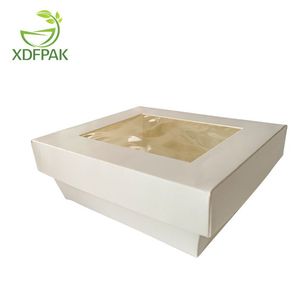 Boîte à lunch pour sushi, emballage de papier kraft jetable, boîte à lunch en carton 50 pièces - Product Image 4
