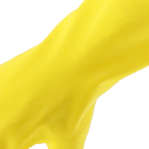 Gants de sécurité industriels MaxiPact jaunes antidérapants, paume antidérapante, manchette ouverte, enduits de latex, imperméables, pour le nettoyage domestique - Product Image 5