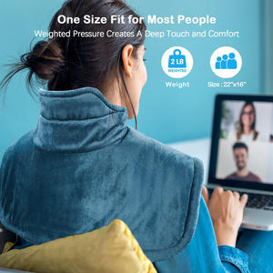 4 <b>Heat</b> Settings Auto Shut-OffUniversal Fit Magnet Closure Neck <b>Shoulder</b> <b>Heating</b> <b>Pad</b> - Product Image 6