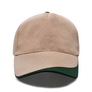 Gorras Personalizadas con Bordado, Dos Tonos, Verde Caqui, Precio de Fábrica, Estructuradas, de 5 Paneles, de Lona, Deportivas, de Béisbol - Product Image 4