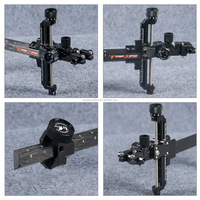 Accessoires de tir-l'arc en carbone, dispositif de visée à arc composé TP8810, visée micro-réglable pour les nœuds composés