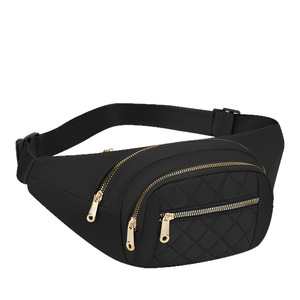 Women's Waist Bag Multiple Pockets Waterproof Nylon Casual Crossbody Bag For Everyday Use - Product Image 5