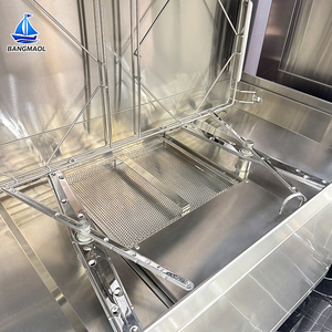 Heavy Double Basket Lift up Dishwasher Stainless Steel for Commercial <b>Kitchen</b> Restaurant Hotel Canteen Industrial OEM Custom - Product Image 5