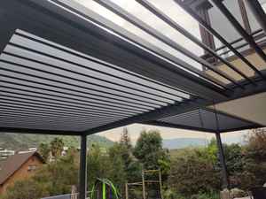 Kits d'<span class=keywords><strong>auvent</strong></span> d'abri de voiture de couverture de patio d'<span class=keywords><strong>auvent</strong></span> de persienne <span class=keywords><strong>en</strong></span> aluminium à prix d'usine - Product Image 5