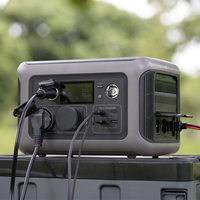 ALLPOWERS R600 Energía de respaldo recargable Lifepo4 Batería Generador solar de emergencia 600W Estación de energía portátil