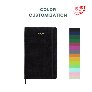 Tùy chỉnh chất lượng cao cảm ứng tốt cảm giác nhung tốt A5 Tạp Chí Linen máy tính xách tay - Product Image 4