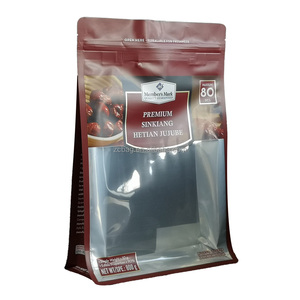 Snack <span class=keywords><strong>Sac</strong></span> Gravure Impression Cmyk Bioplastique Fond Plat Boxpouch Stand Up Zip Lock 500g Alimentaire Compostable Emballage Imprimante <span class=keywords><strong>Sac</strong></span> - Product Image 5