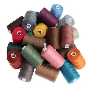 150D/2 120D 100% Viscose / Rayon Polyester Embroidery Thread/yarn for Shoes/Bag/Leather