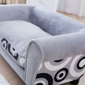 Nieuw Ontwerp Huisdier Accessoires Zachte Sofa Hond Bed Grijs - Product Image 4