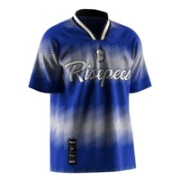 Nouveau maillot de football au design tendance pour hommes, respirant et rafraîchissant, idéal pour les matchs et le streetwear