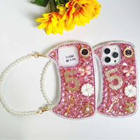 Étui de téléphone de sac à main Design de luxe pour iphone femmes Bling couverture de téléphone de mode 15 Pro Max étuis à paillettes de diamant 13pro