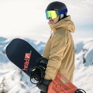Vente en gros personnalisée, lunettes de ski et de snowboard unisexes avec lentille cylindrique anti-buée, pour le sport - Product Image 6