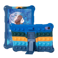 Housse de protection anti-chute en silicone pour tablette avec support, libérant les points de contact pour les enfants, pour iPad Mini 10