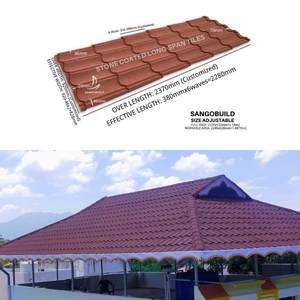 <span class=keywords><strong>Tuiles</strong></span> de toiture longues en acier revêtu, prix usine, Zambie, Kerala, <span class=keywords><strong>tuiles</strong></span> de toiture métalliques revêtues de pierre, tôle de toiture pour maison - Product Image 6