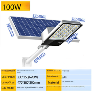 Proyecto de Iluminación <span class=keywords><strong>Solar</strong></span> para Calles, Luces de Jardín Exteriores de Tipo Dividido - Product Image 3