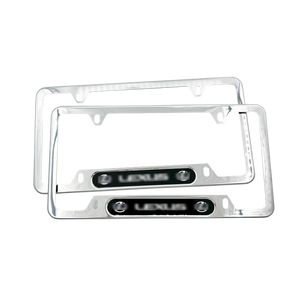 <span class=keywords><strong>Portatarga</strong></span> targa anteriore in <span class=keywords><strong>acciaio</strong></span> inossidabile argento di fascia alta - Product Image 2