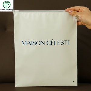 Bolsa con Cierre Deslizante Personalizada al por Mayor, Embalaje Simple, Bolsa Impermeable con Cierre para Pantalones y Ropa, Acabado Mate CPE - Product Image 2
